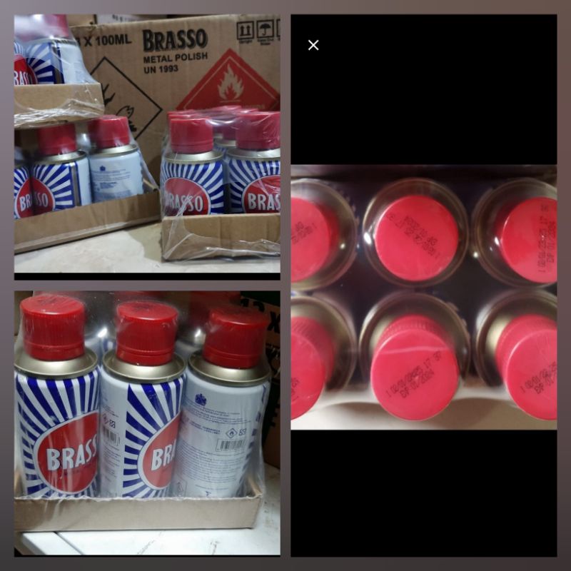 BRASSO METAL POLISH 200ml & 100 ML