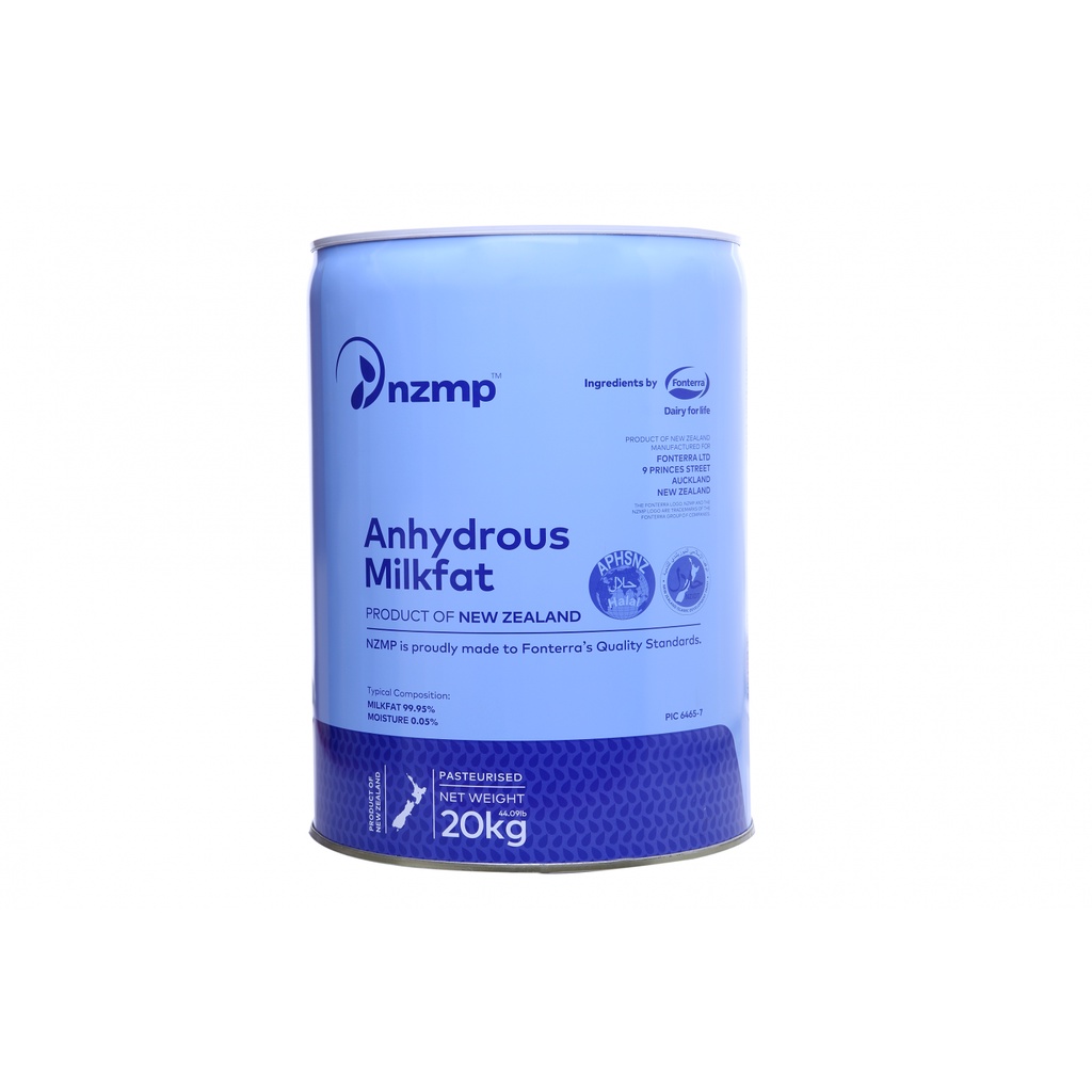 NZMP AMF BUTTER ANHYDROUS MILK FAT 99.9% REPACK 250GR/PURE MENTEGA DAIRY/MENTEGA TAWAR ANCHOR