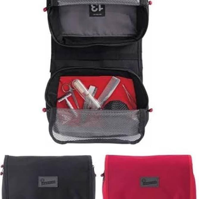 Tas crumpler perlengkapan mandi, toilet kit, dry red no 13