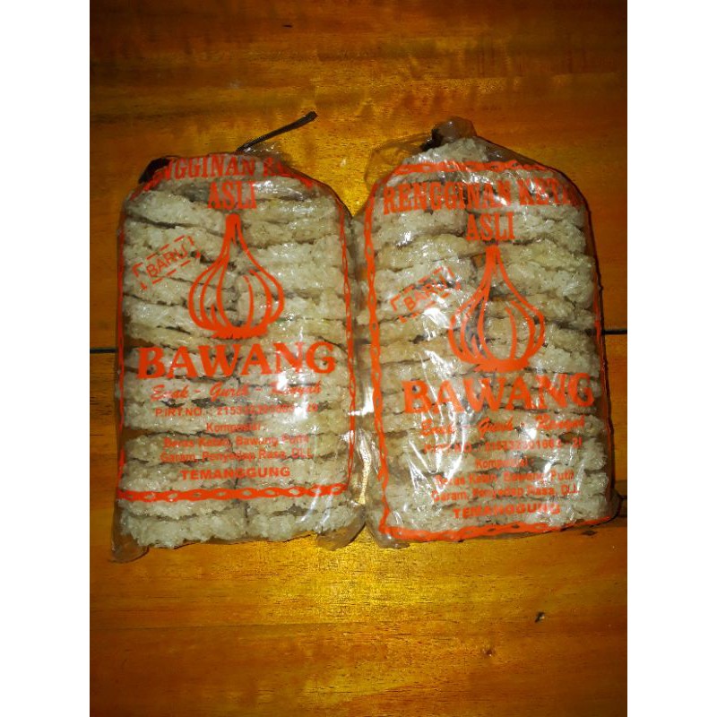 

RENGGINANG KETAN ASLI BAWANG