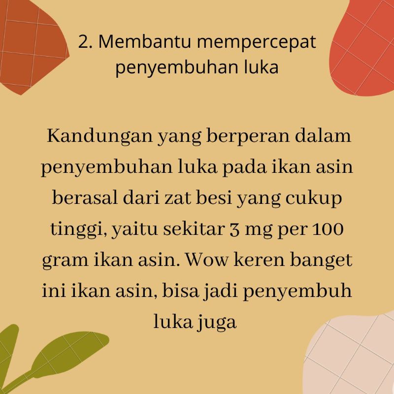 

Kau saltyfish kerupuk ikan tipis