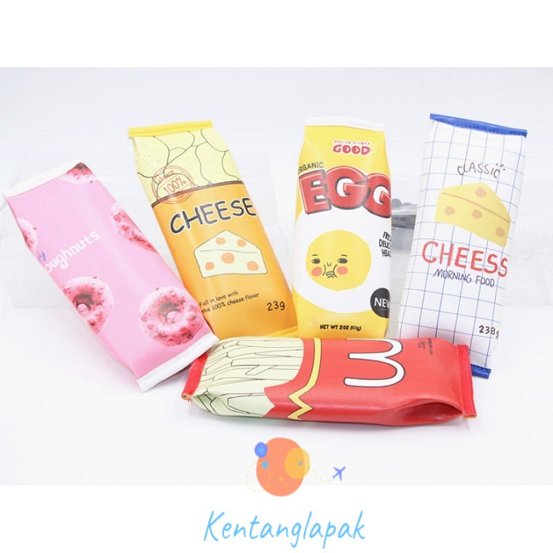 

Tempat Pensil Daily Snack / Tempat Kosmetik Pouch Termurah