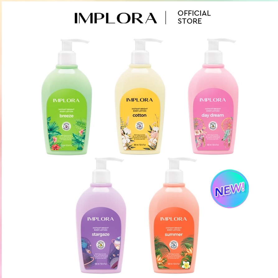 IMPLORA INSTANT BRIGHT BODY LOTION 300 ML