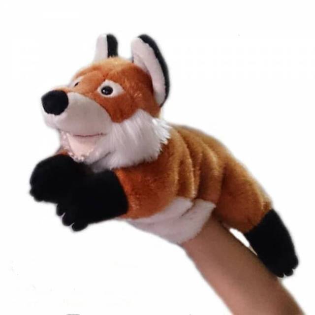 Boneka Srigala Handpupet