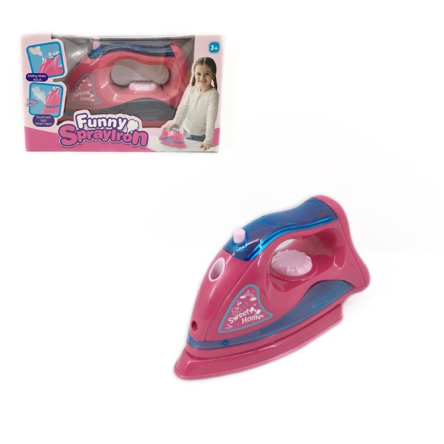  Mainan  Setrika Keluar Asap 93788 Funny Spray Iron Shopee  