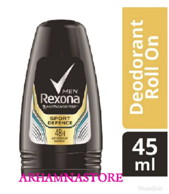 REXONA Deodorant Men Roll On Sport Defence/Active White/Ice Cool 45ml