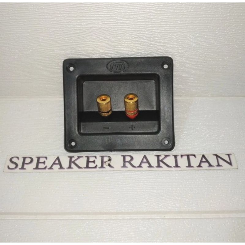 Terminal box Speaker Binding post Besi Gold