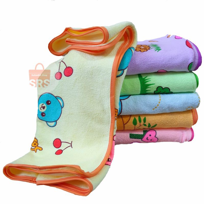 Handuk Bayi Microfiber Bahan Lembut SP 100x50 cm Penthouse 