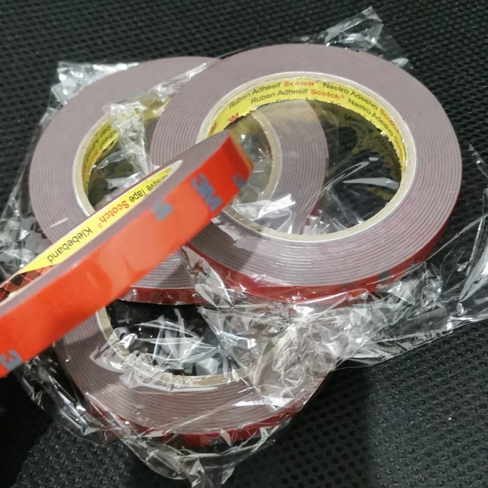 

Unik Double Tape 3M Aft Acrylic Foam Tape 12Mm X 4,5M - Original 3M Murah
