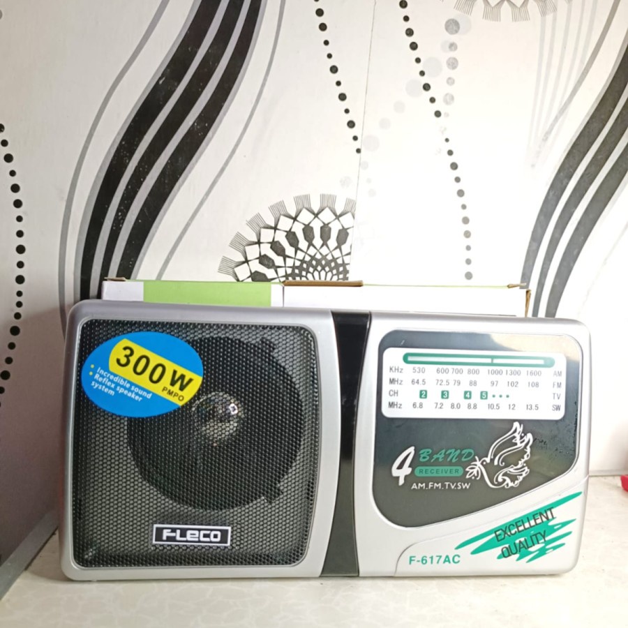 RADIO BIG SOUND FLECO F-617AC 4 SPEKTRUM RADIO DUNIA TERBAIK