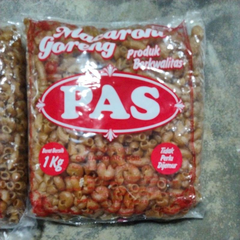 Makaroni  Goreng Kerupuk Mentah