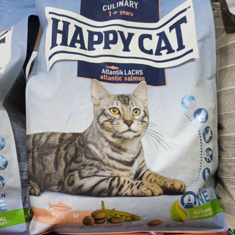 Happy Cat Adult Atlantik Salmon lachs 4 kg | makanan kucing dewasa supreme