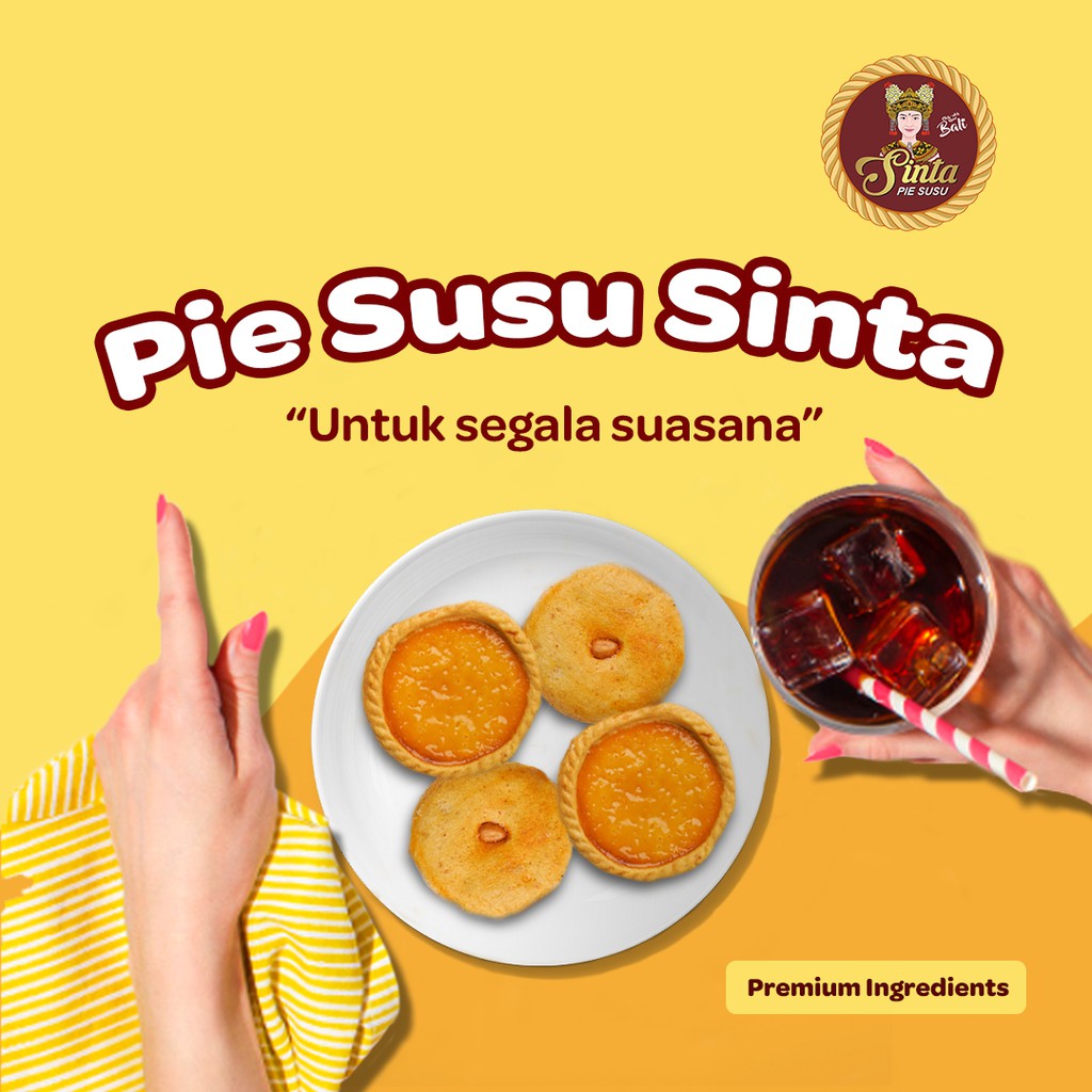 PIE SUSU SINTA ISI 25 PCS 100% ASLI BALI