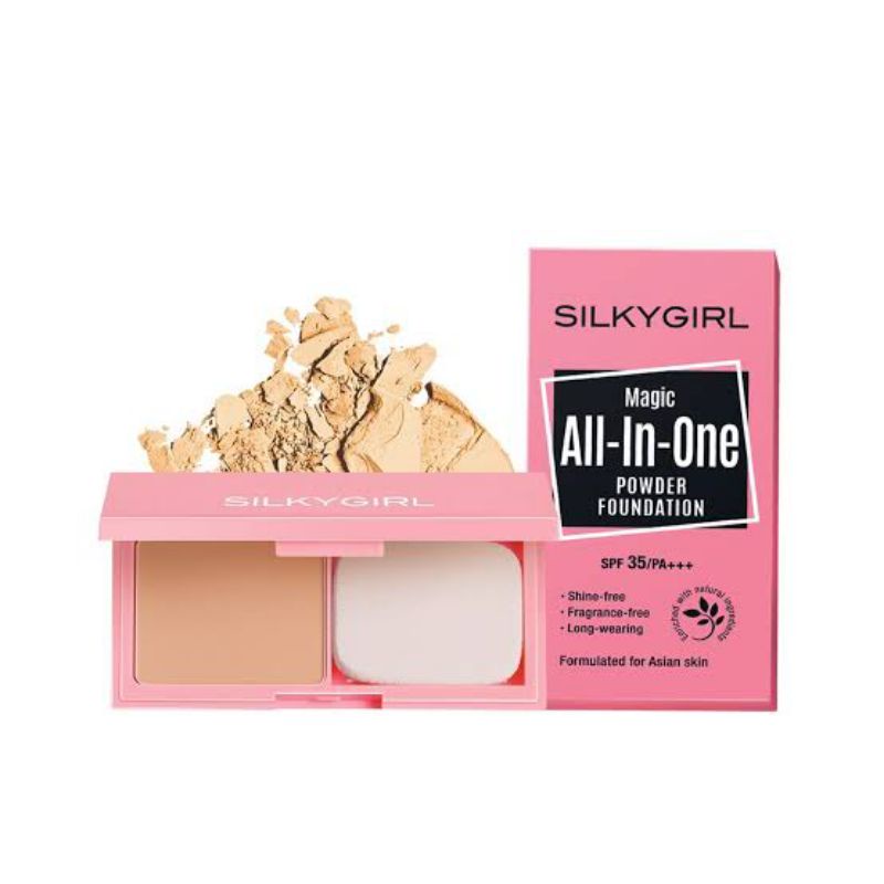 SILKYGIRL MAGIC ALL IN ONE POWDER FOUNDATION SPF 35/PA+++ 9GR @MJ