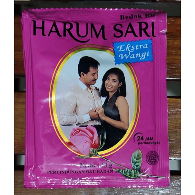 Bedak BB Harum Sari 1 Sachet / Bedak Bau Badan / Ekstra Wangi / Mengurangi Keringat Berlebih