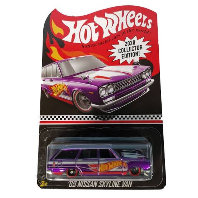 ORI original hot wheels hotwheels hw 2020 collector edition 69 nissan skyline van diecast car mainan