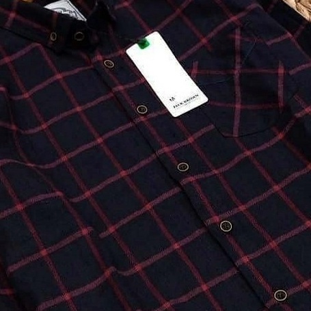 VOVAY KEMEJA FLANEL PRIA LENGAN PANJANG CASUAL / KEMEJA PRIA LENGAN PANJANG KOTAK KOTAK / BAJU KEMEJA FLANEL DEWASA BIG SIZE M L XL XXL XXXL