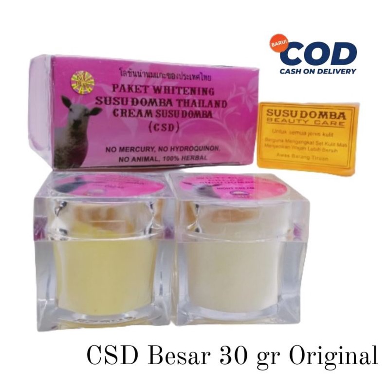 Paket Cream CSD Besar 30 gr | Cream Susu Domba 30k Original