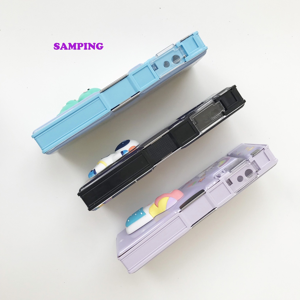 Kotak pensil 3D / tempat pensil karakter / kotak pensil anak / pencil case / smiggle / tempat pulpen / tempat pensil / kotak alat tulis