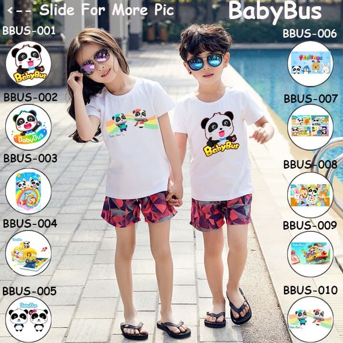 rjt04vt Kaos / Baju Anak Babybus Tgt501Y