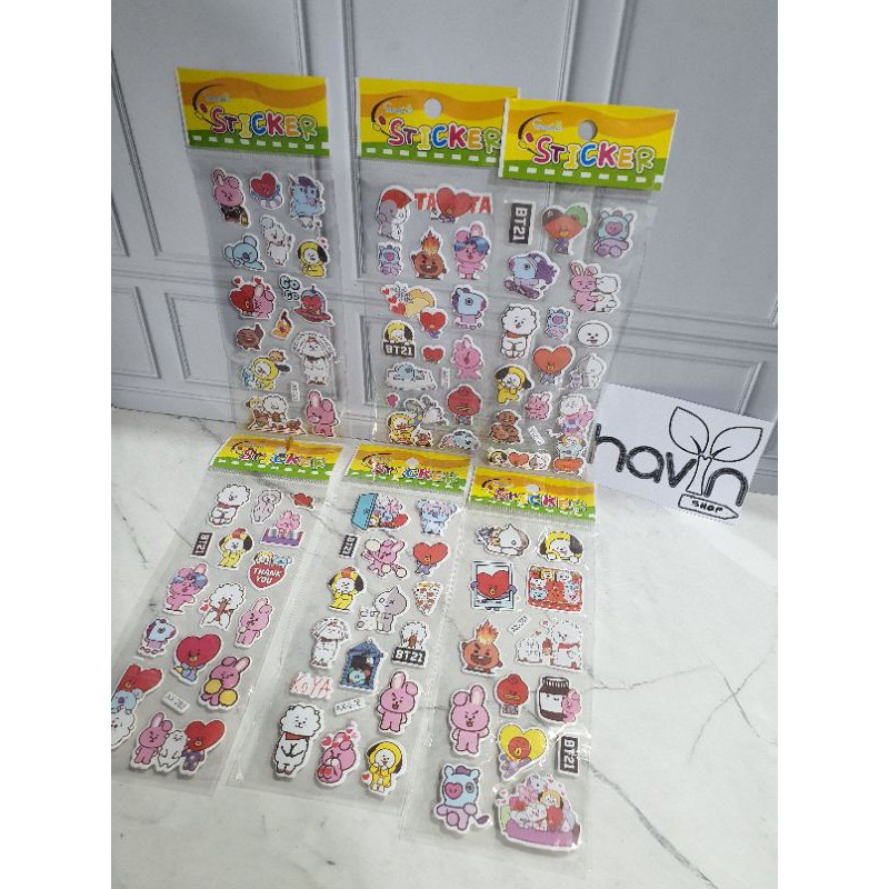 

sticker gambar/sticker anak/STICKER BENING TRANSPARANT