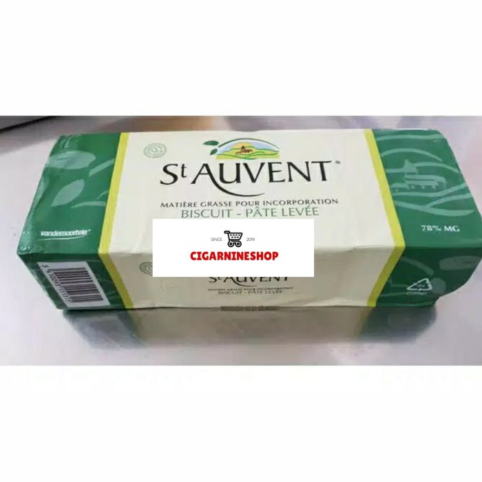 

Unsalted Butter St. Auvent 1kg