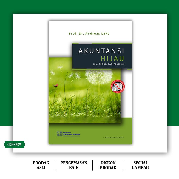 

Akuntansi Hijau Isu, Teori, dan Aplikasi