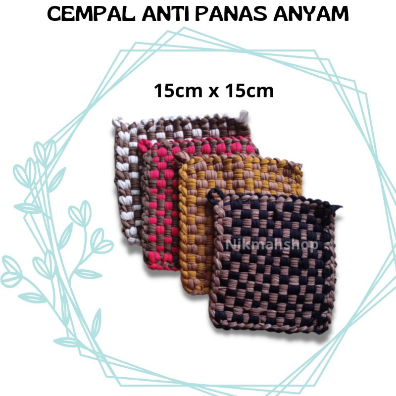 cempal anti panas cempal anyam