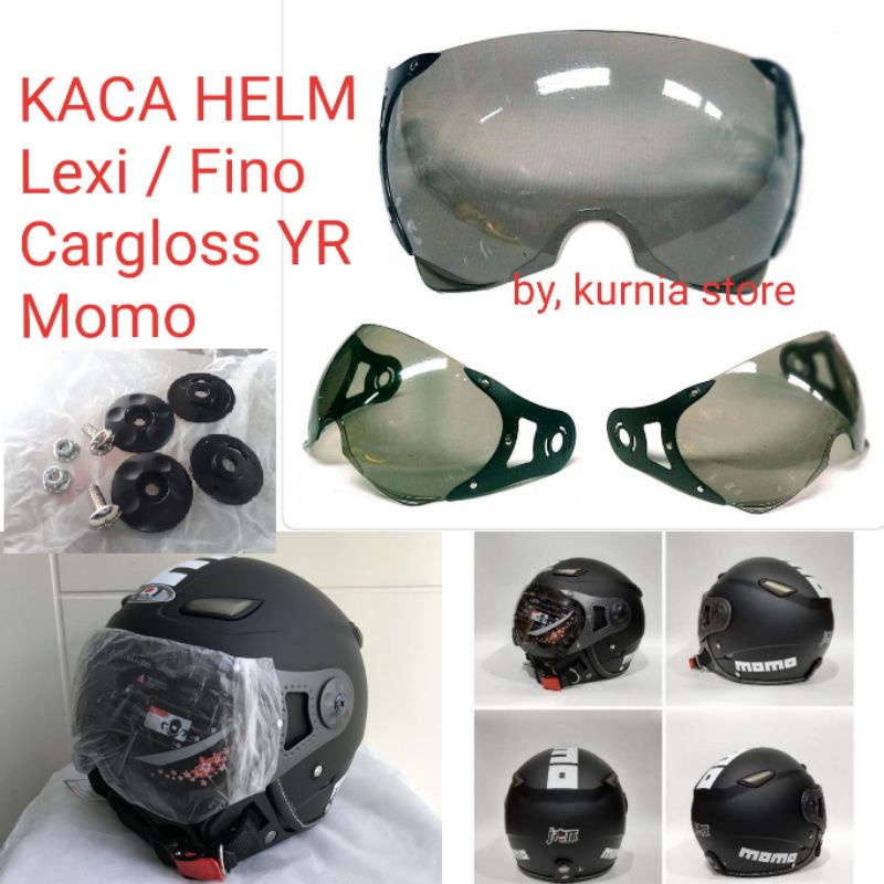 kaca helm jpn momo