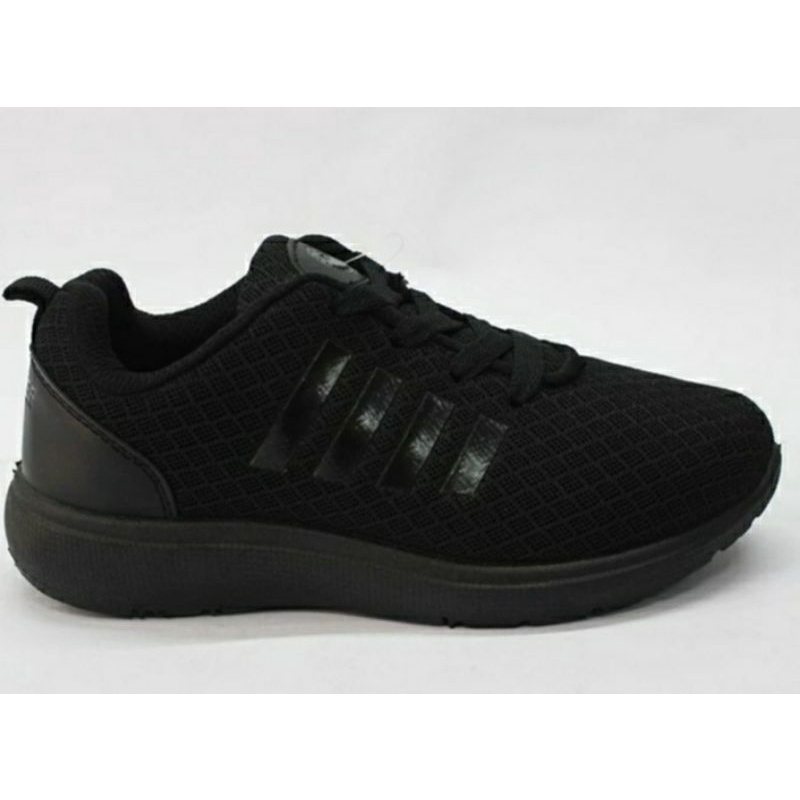 PROMO | DISKON | SNEAKERS | SEPATU RUNNING | SEPATU SEKOLAH ANAK MEREK RUNNER | SEPATU HITAM POLOS |