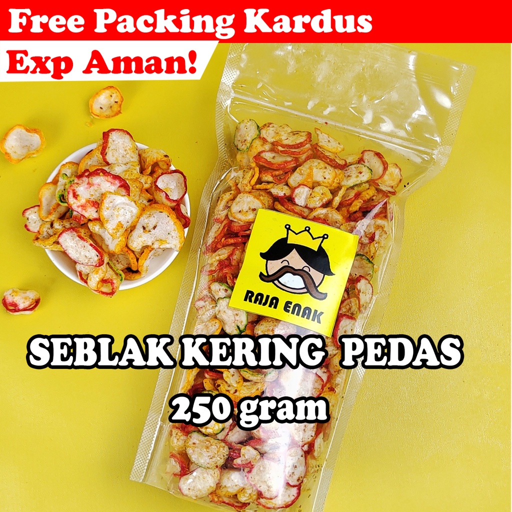 

SEBLAK KERING PEDAS 250gr | KERUPUK SEBRING BANTAT BANTET CAMILAN CEMILAN SNACK SNEK KILOAN RAJA ENAK RAJAENAK