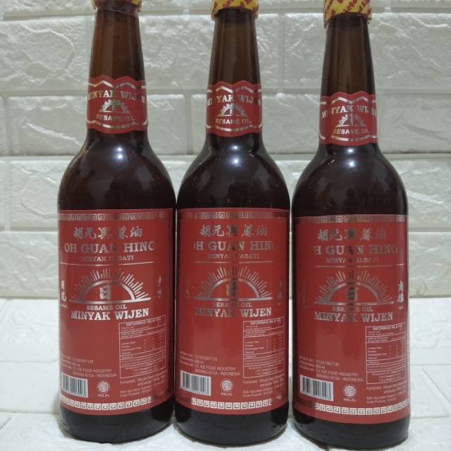 

Minyak wijen matahari/Oh Guan Hing/sesame oil
