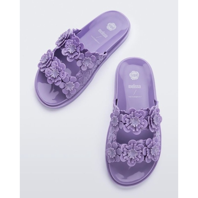 Melissa Wide Blossom + Viktor & Rolf lilac