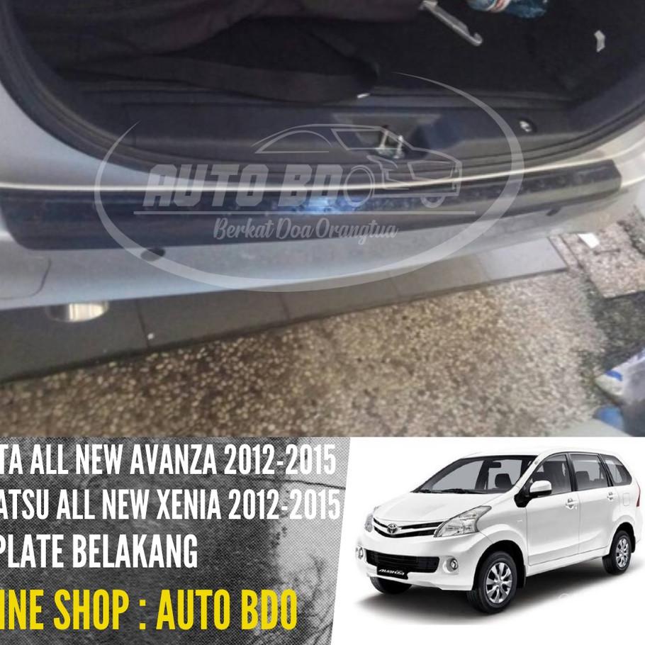 ➵ Sillplate Belakang All New Avanza 2012 - 2015 ○