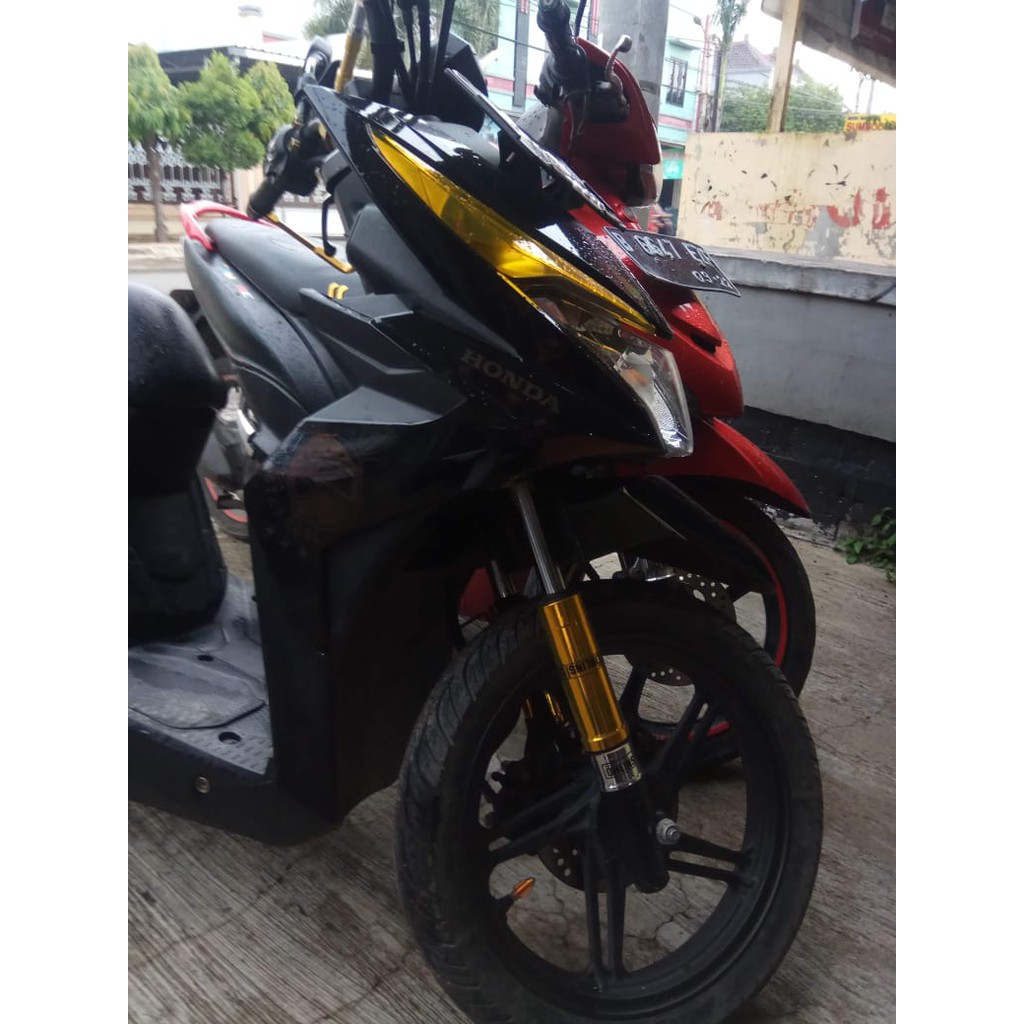 Bisa Cod Cover Shock Depan Beat Vario Scoopy Spacy Murah Variasi Motor Shopee Indonesia