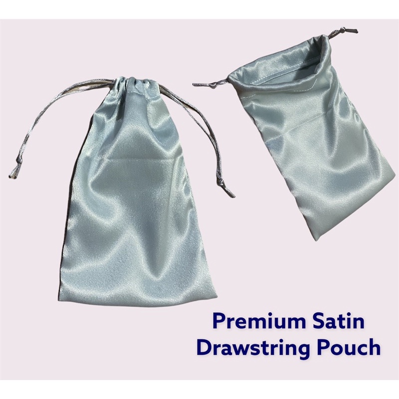 Fawn’G Handmade - Satin Drawstring Pouch Premium Handmade