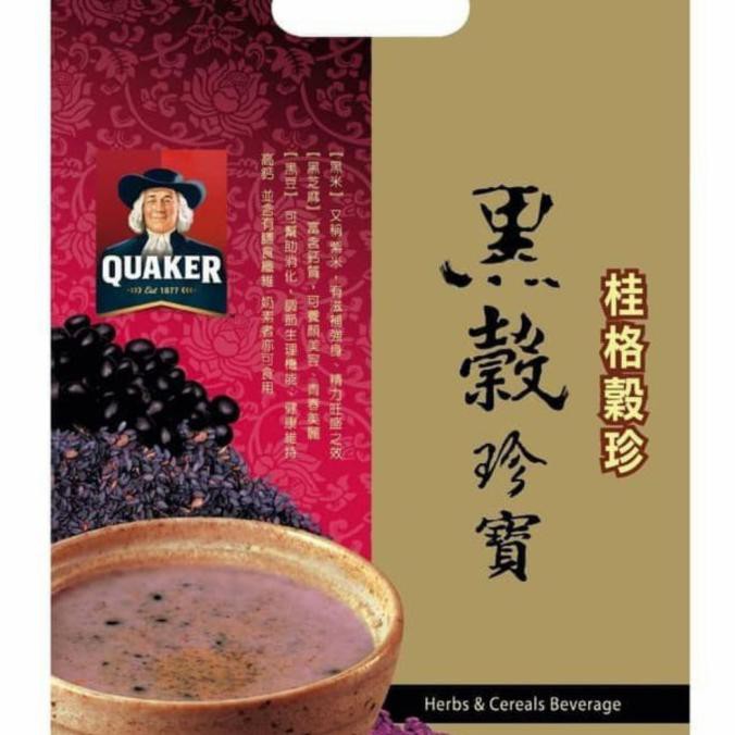 

Promo Quaker Oat Wijen Hitam & Kacang Hitam Import Taiwan