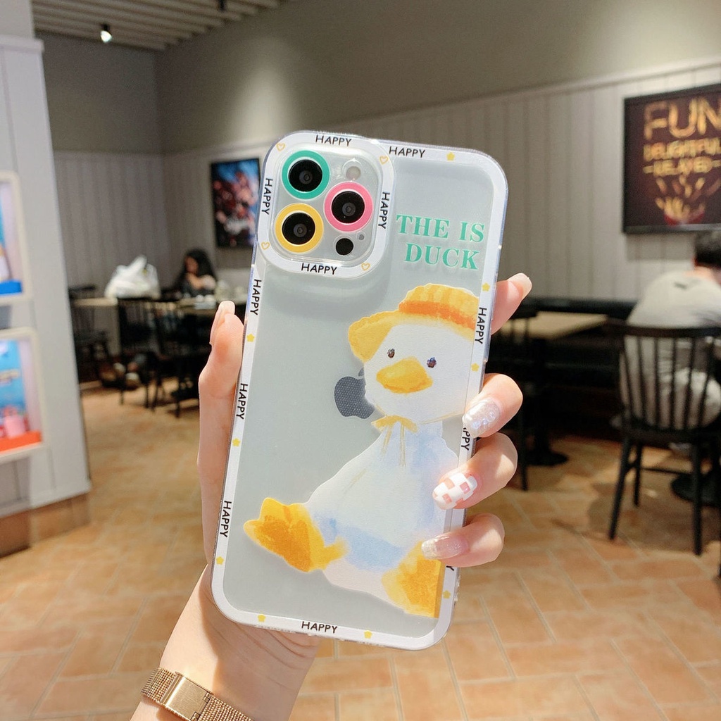 Pola Kelinci Yang Indah Casing Ponsel untuk iPhone 11 12 13 Pro Max Xr XsMax 7 8 Plus MkKl4