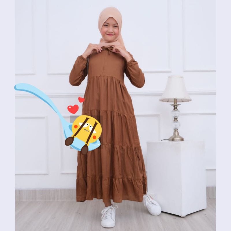 SAFINA MIDI DRESS KOREA TERBARU 2022