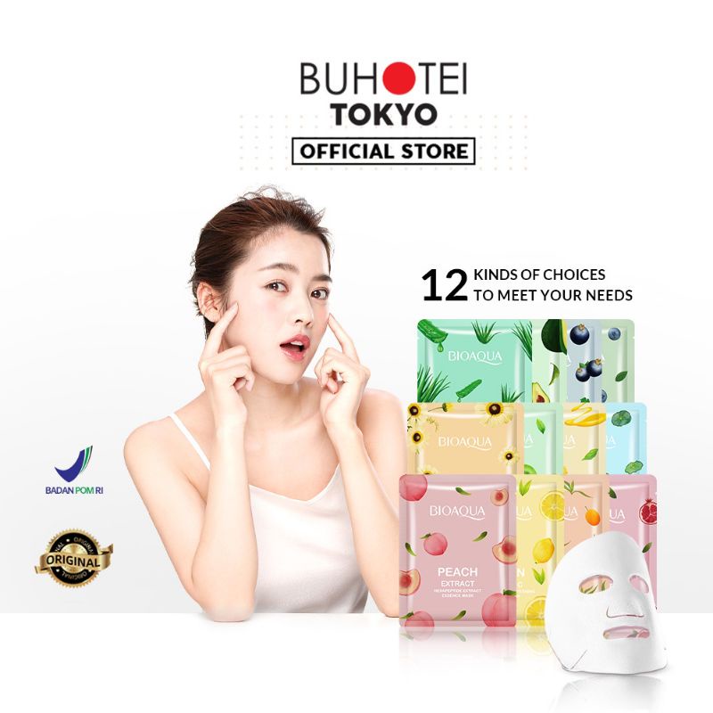 [Grosir] Bioaqua Sheet Mask