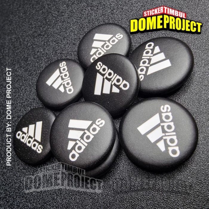 PIN PENITI BUTTON ADIDAS HITAM PIN PENITI 25MM BUTTON PIN AKSESORIS TAS PRIA