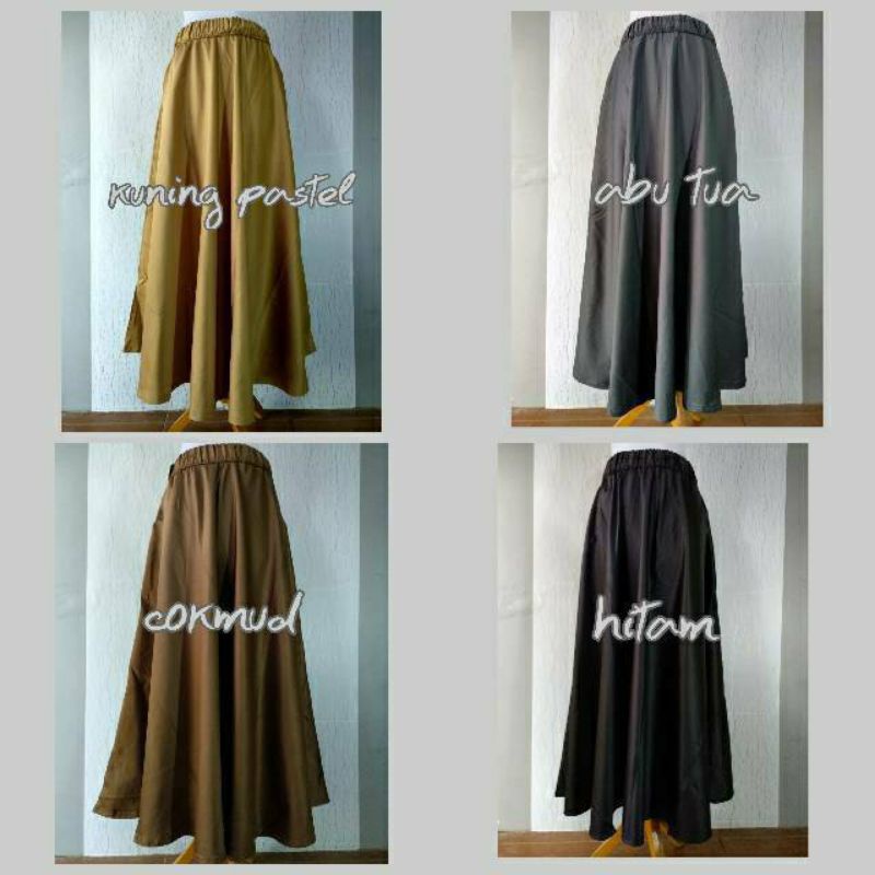 Rok Satin Velvet Premium Rok wanita Rok kekinian Rok Satin Rok Payun Rok model Payung Rok bagus Rok 