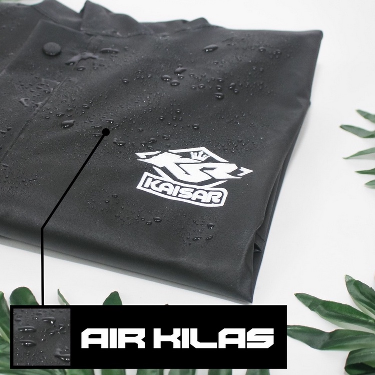 Jas Hujan KAISAR Raincoat Pria Wanita Dewasa Anti Air Setelan Unisex Tebal Celana Baju Cowok Cewek Terbaik Anti Rembes Seller Axio Tebal Pinguin Elmondo Muslimah Kalong Motor Kelelawar Ponco Anak Jumbo Rok Hitam Bahan Parasut Original Axio Gna Hcs Akula