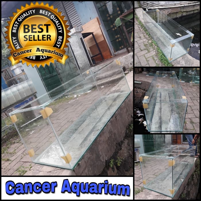 Aquarium Kaca 120x40x40 Polos MURAH 
