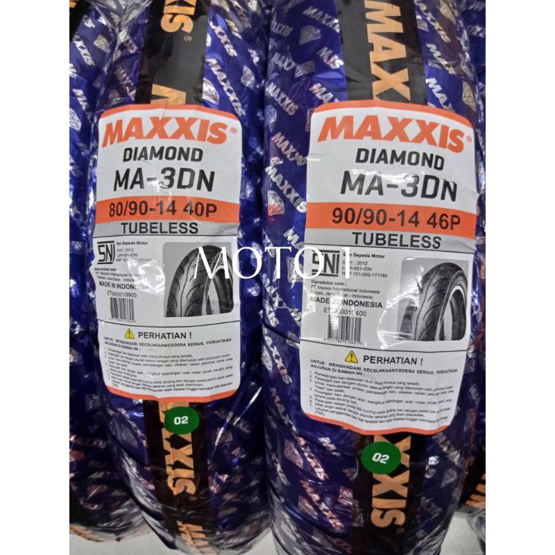 READY STOK!! BAN MAXXIS DIAMOND M-A3DN - SEPASANG - DOT 2023 - PILIH VARIAN