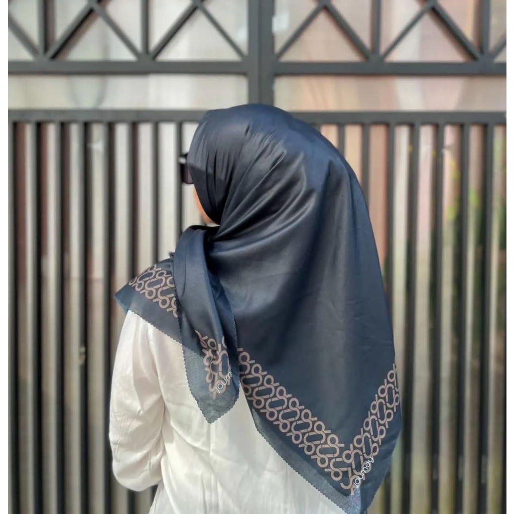Hijab Segi Empat Kerudung Reguler Terbaru Motif ALMA SERIES by Journey Jilbab Original Bestseller