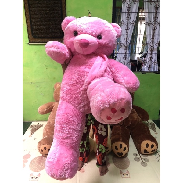 Boneka Teddy Bear Jumbo 1.5 Meter FLUFFY PLUFY PREMIUM 1.3Meter