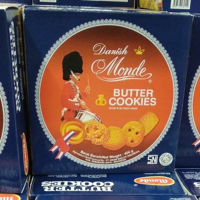 

Monde Biscuit Butter Cookies Kaleng 454gr (Kue Lebaran)