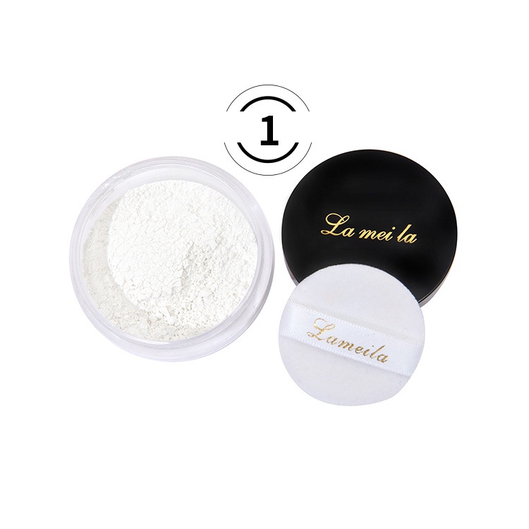 LAMEILA BEDAK PENGONTROL MINYAK LAMEILA LOOSE POWDER KODE 3580