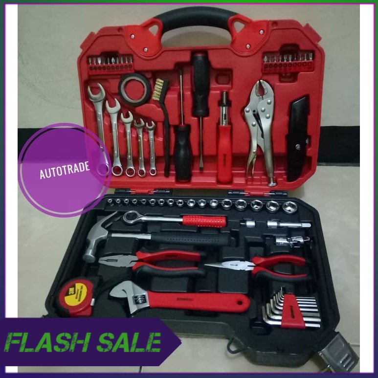 ToolKit 66 Tool Kit Box Set ORIGINAL Krisbow Kotak Perkakas Mekanik